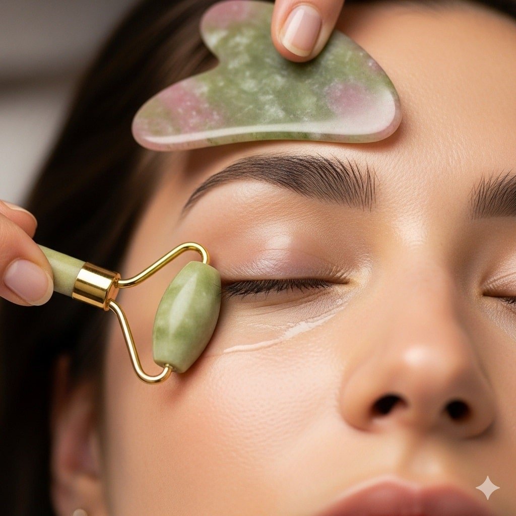 Masaje Facial para el Contorno de Ojos: Drenaje y Relajación para tu Mirada