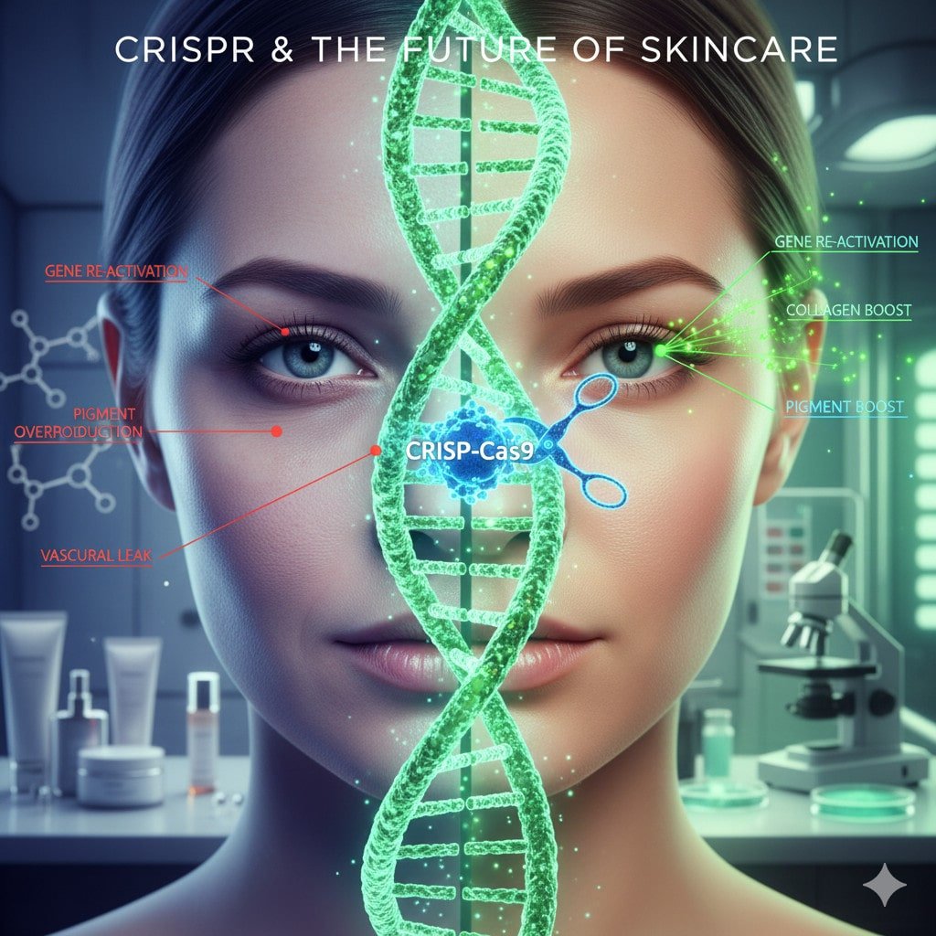 CRISPR y Edición Genética en Cosmética: ¿El Futuro del Contorno?