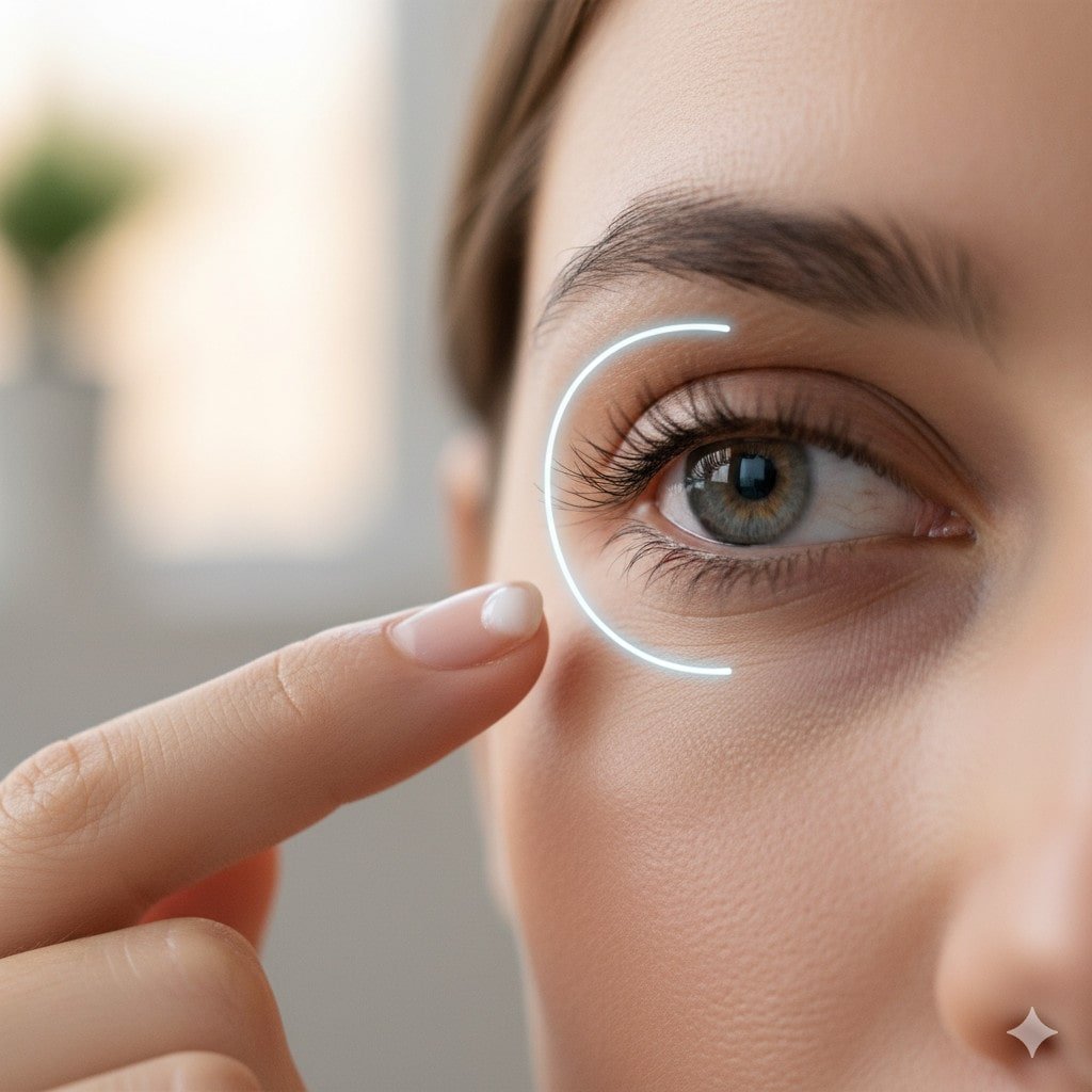 Errores comunes al aplicar el contorno de ojos: cantidad, zona y movimientos