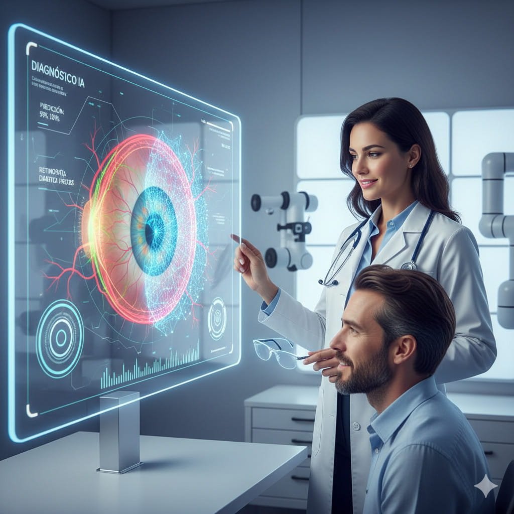 La Inteligencia Artificial en el Diagnóstico Ocular: Un Vistazo al Futuro de la Prescripción.