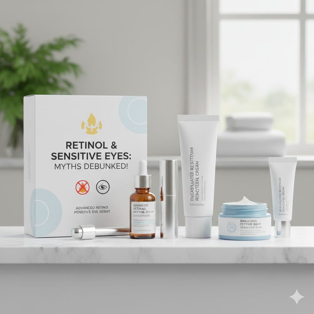 El Retinol es Demasiado Fuerte: Mitos y Verdades de la Sensibilidad Ocular en RRSS.
