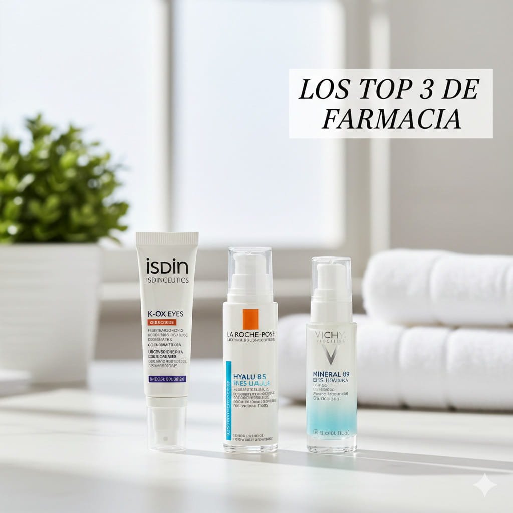 Contorno de Ojos de Farmacia: Análisis Profundo de los 3 Más Vendidos.