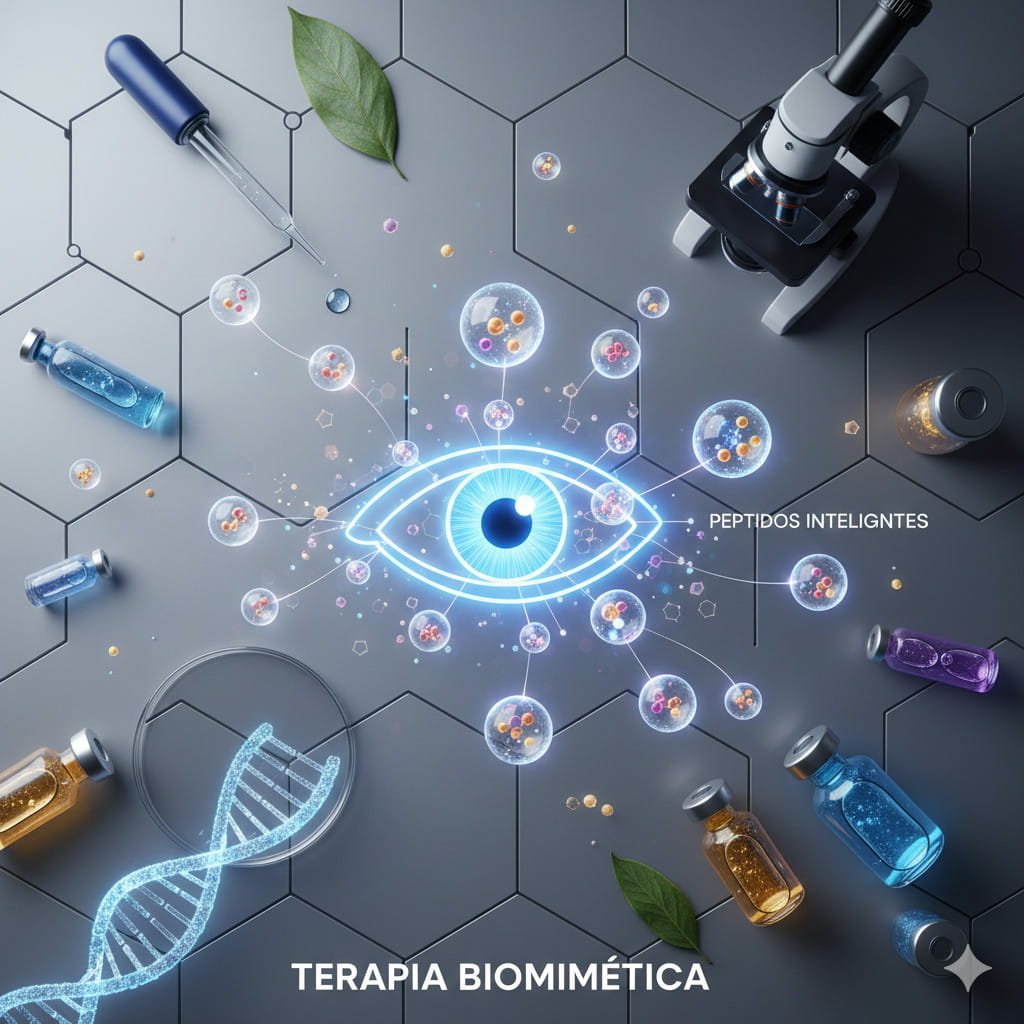 Terapia Biomimética: La Nueva Generación de Péptidos que Imita la Piel Joven.