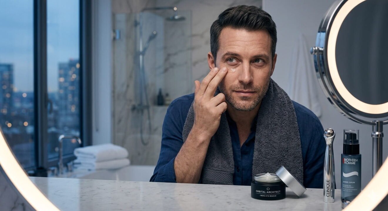 La Mejor Crema Contorno de Ojos para Hombres con Bolsas y Ojeras Persistentes.