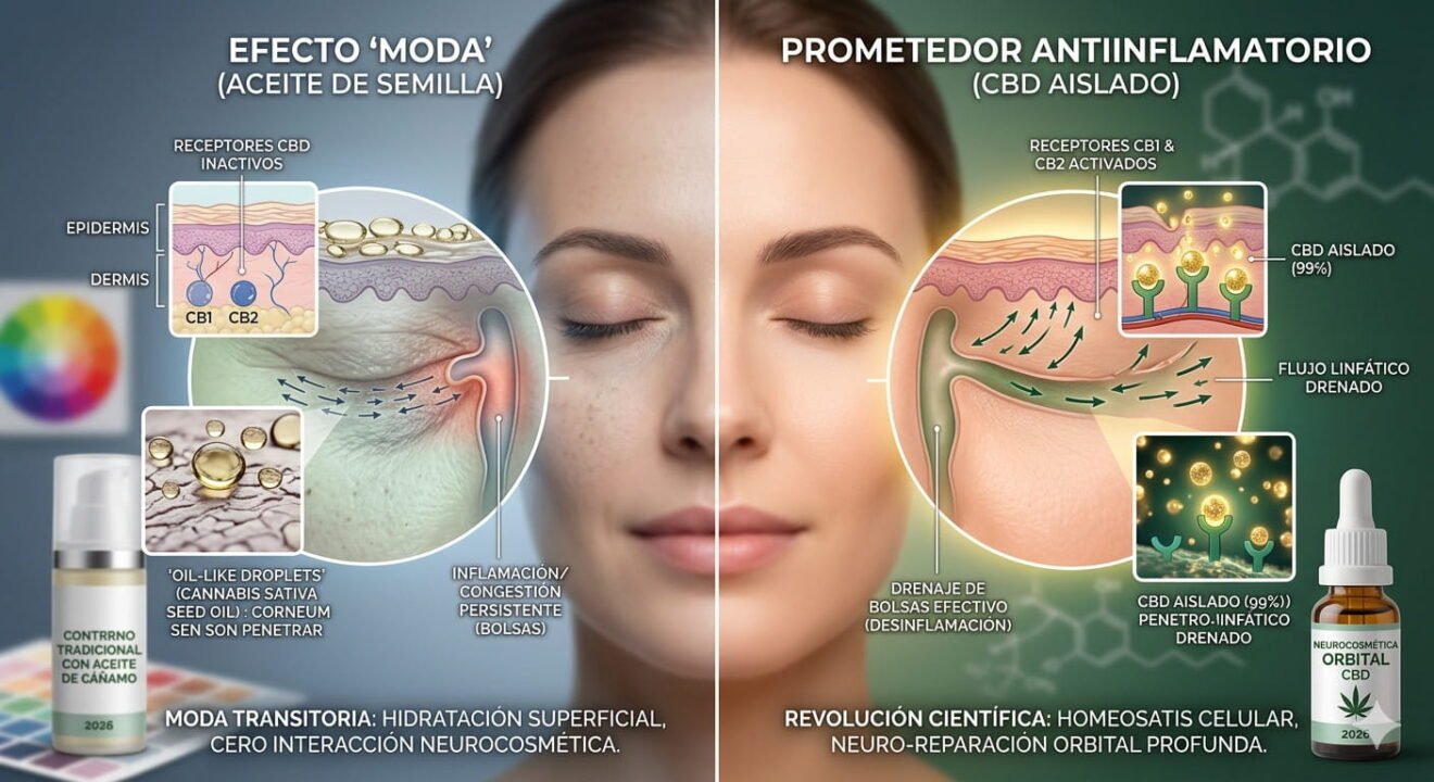 El CBD en el Cuidado Ocular: ¿Un Antiinflamatorio Prometedor o Solo una Moda?