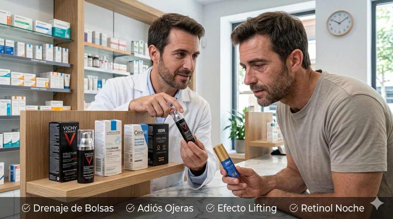 Contornos de Ojos de Farmacia para Hombres: Calidad Precio Comprobada.