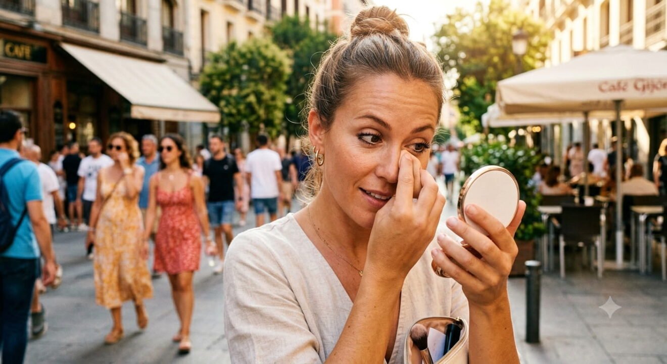 Cómo Arreglar el Maquillaje Corrido en el Verano sin Dejar Parches ni Cuartearse.