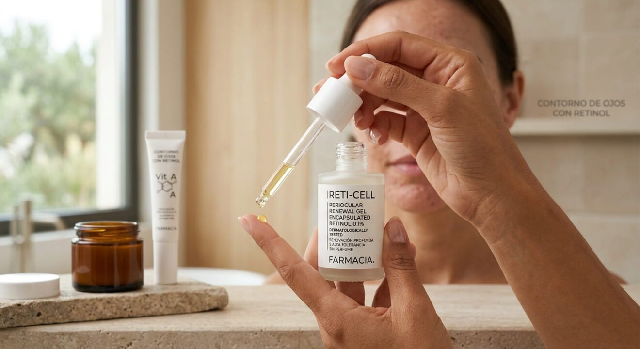 Contornos de Ojos de Farmacia con Retinol: Guía de los Más Eficaces y Suaves.
